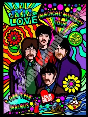 The Beatles: Love Me Do Print