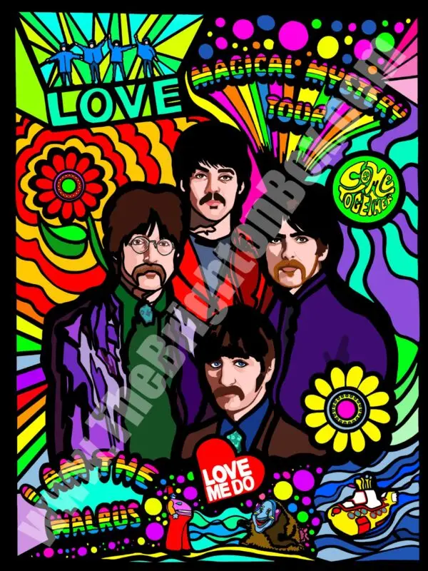 The Beatles: Love Me Do Print