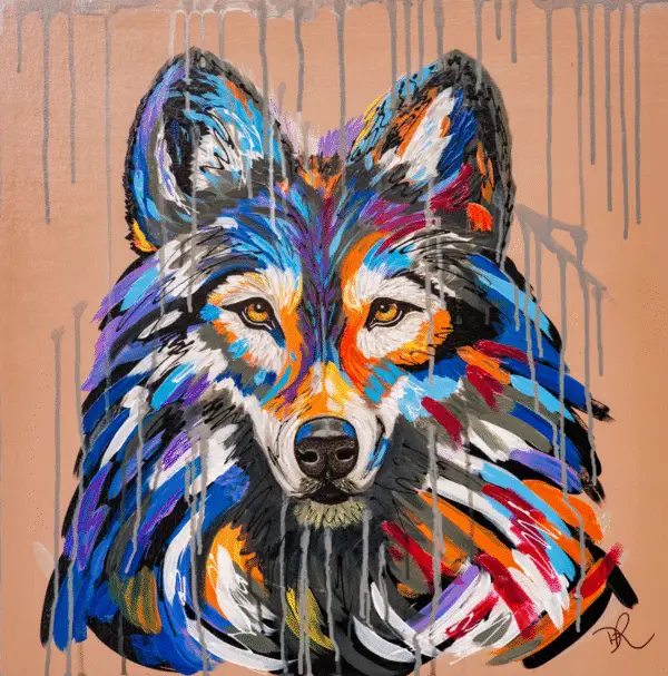 Koa The Wolf - Print