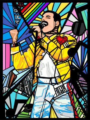 Freddie Mercury Print