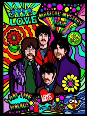 The Beatles: Love Me Do Print