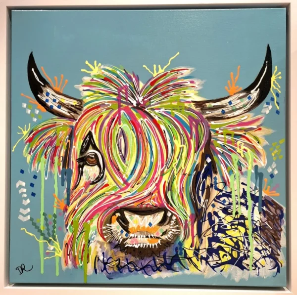 Agnes The Highland Cow Print