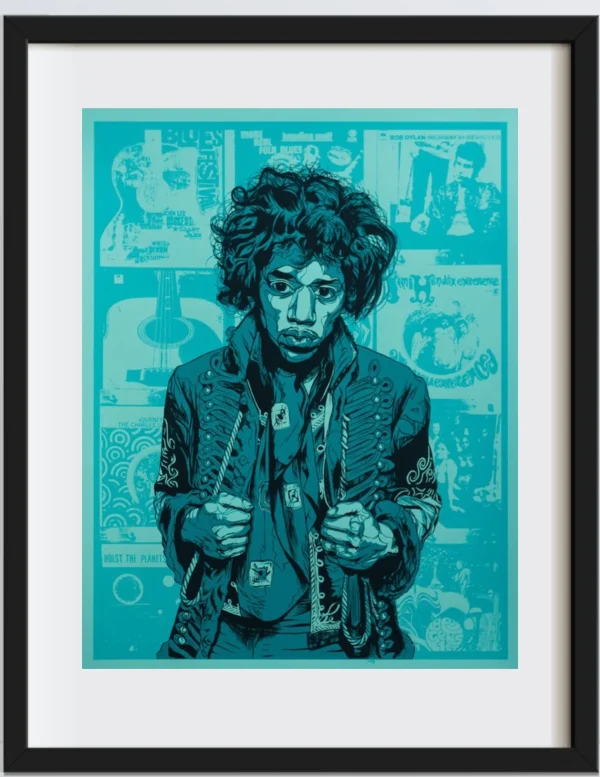 Jimi Hendrix Blue Print - Image 2