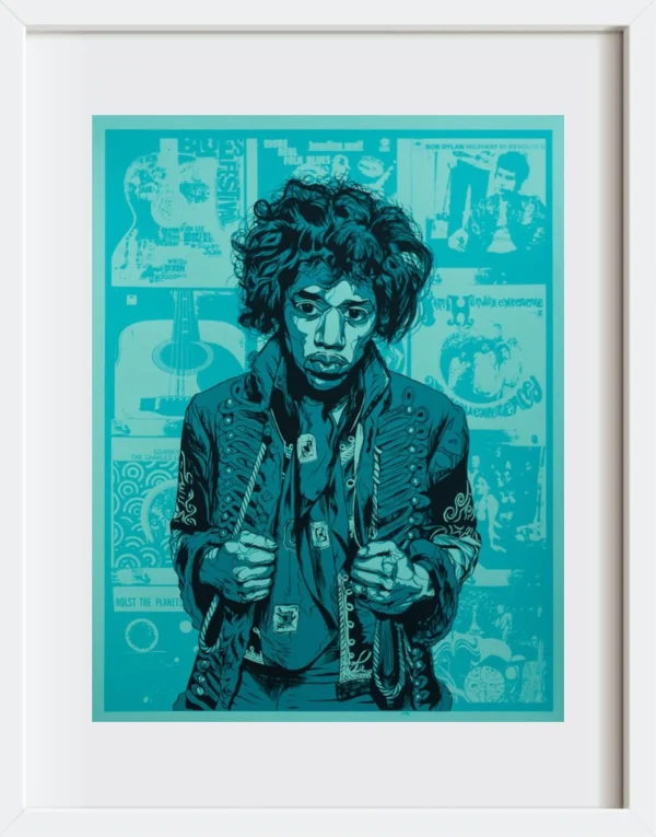 Jimi Hendrix Blue Print - Image 3