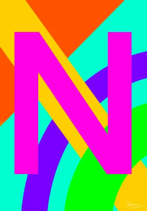 Alphabet Collection - N