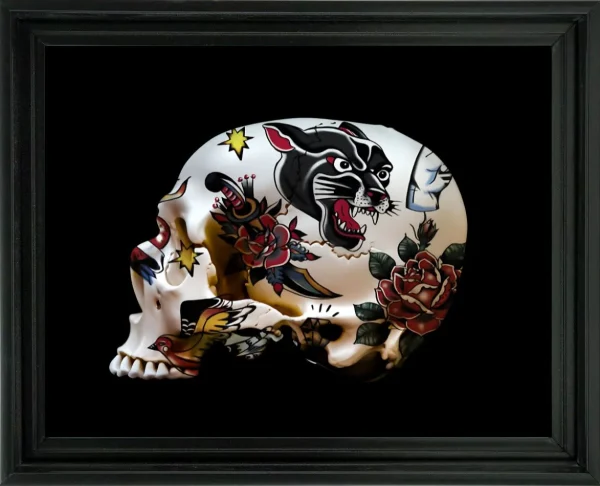 Old School Skull