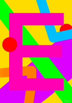 Alphabet Collection - E