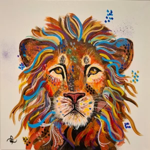 Leo The Lion Print