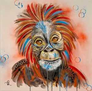 Milo The Orangutan Print