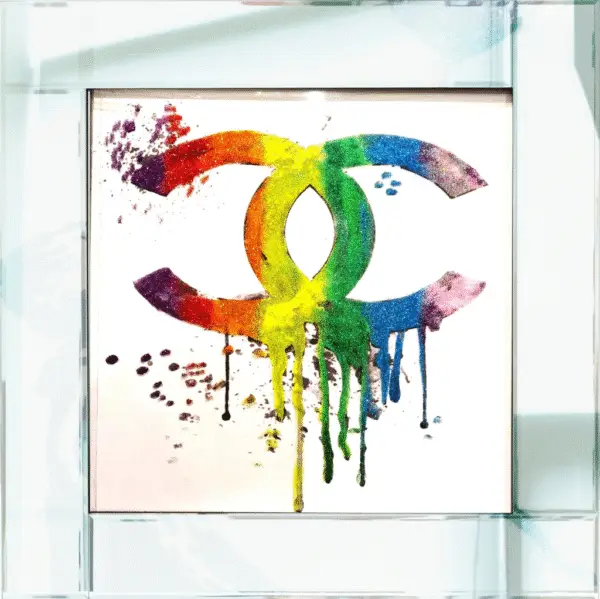 Chanel Dripping Rainbow