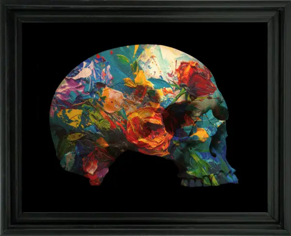 Flower Skull