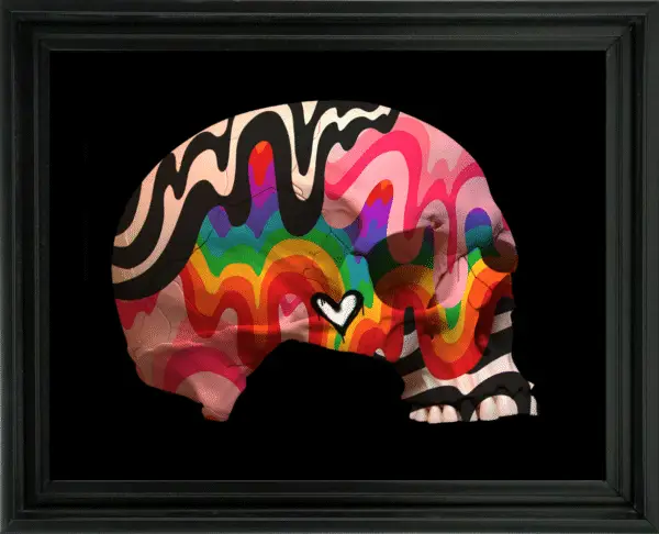 Abstract Skull