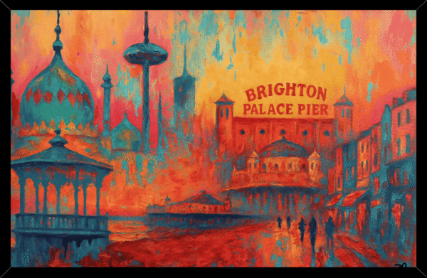 Brighton Spirit - Embellished Print