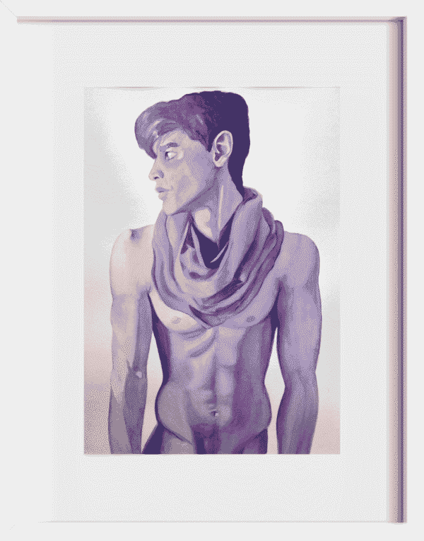 Purple Scarf