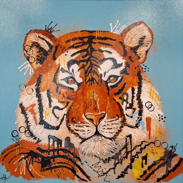 Trevor The Tiger  - Print