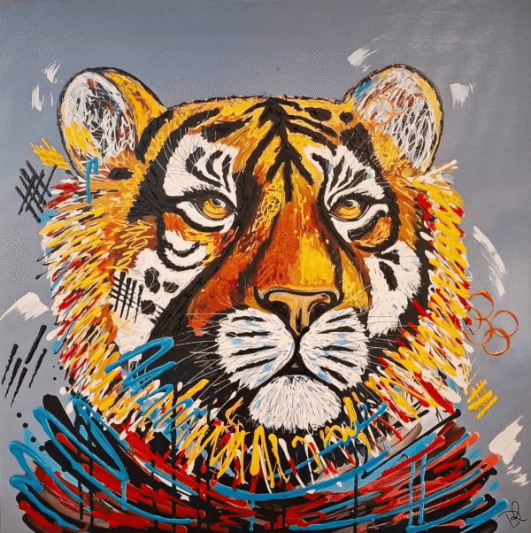 Tiga The Tiger - Print