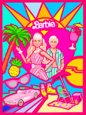 Barbie Print