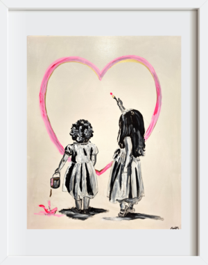 Painted In Pink - Print