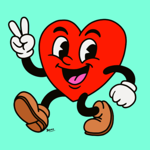 Valentine's Peace Heart