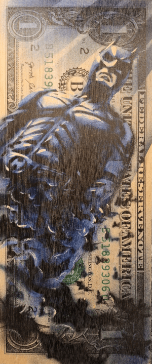 Batman Dollar Note