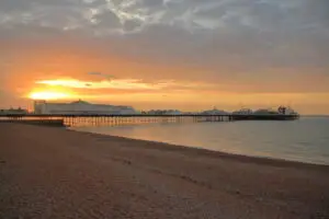 Sunset On Brighton Pier