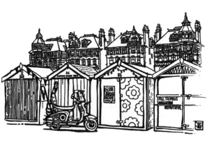 Brighton Beach Huts - Print